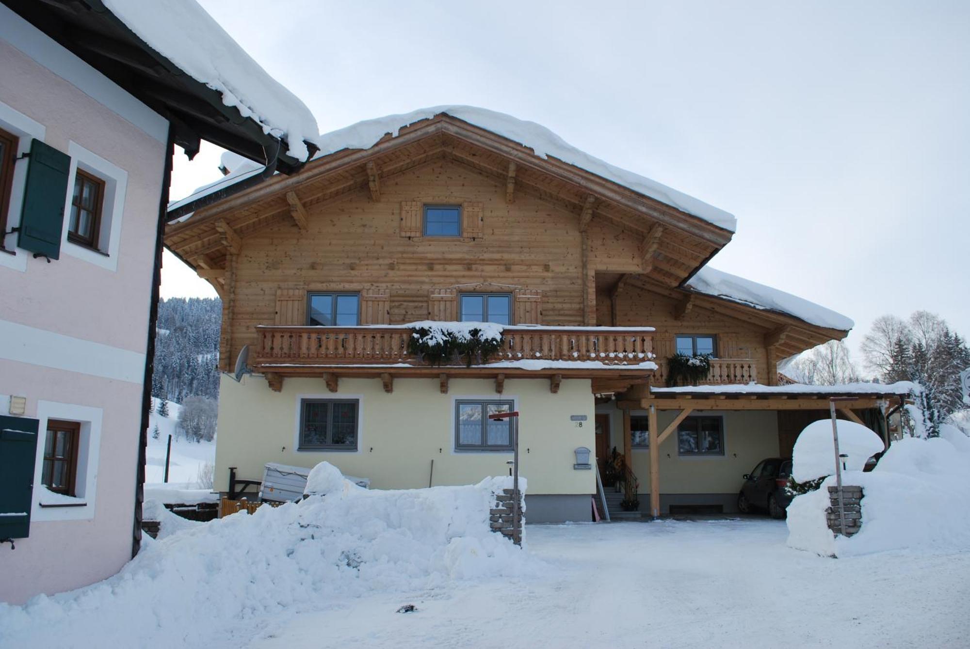 Appartement Haus Pichler Leogang Esterno foto