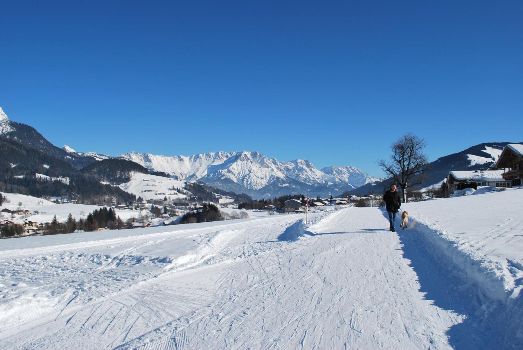 Appartement Haus Pichler Leogang Esterno foto