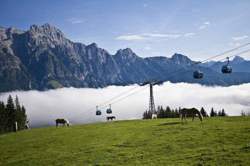 Appartement Haus Pichler Leogang Esterno foto