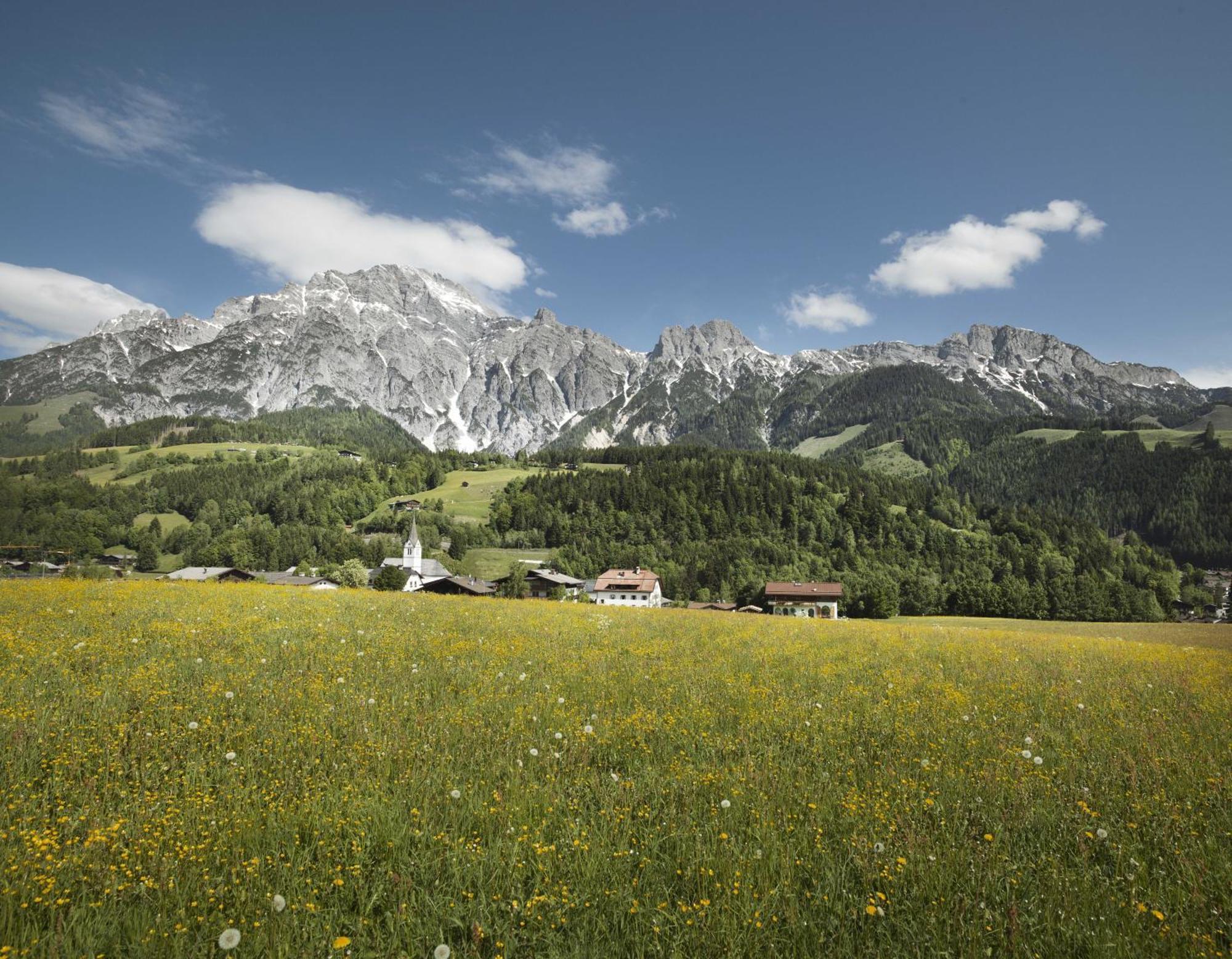 Appartement Haus Pichler Leogang Esterno foto